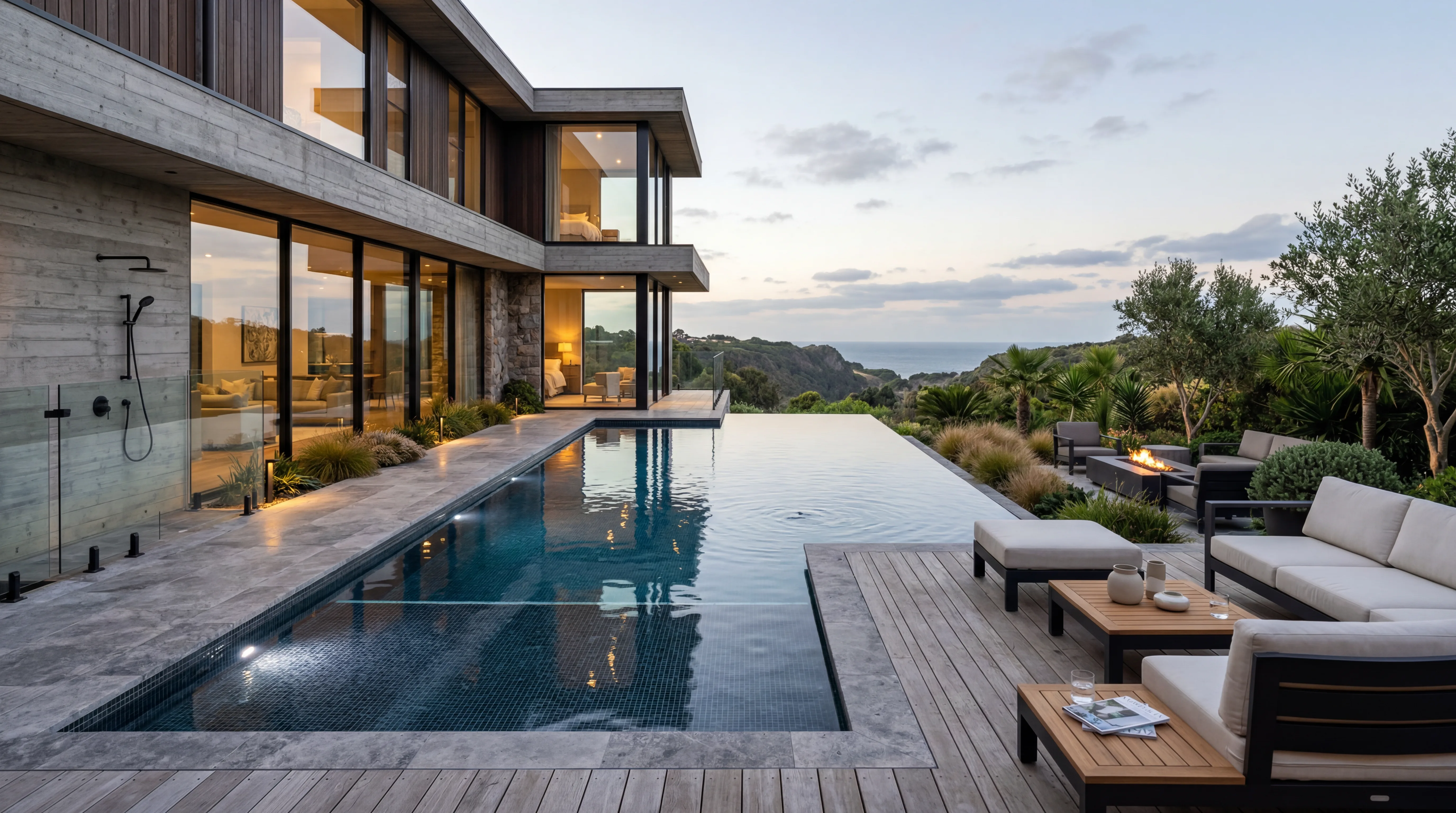 Minnetonka Modern Concept — landscape detail